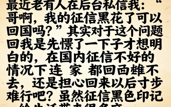 征信黑花了能回国吗，汇总五个APP容易借款1万块的口子