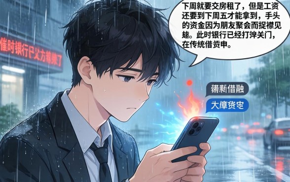 新借款口子周末秒批，理出5个20岁借钱不求征信速借平台
