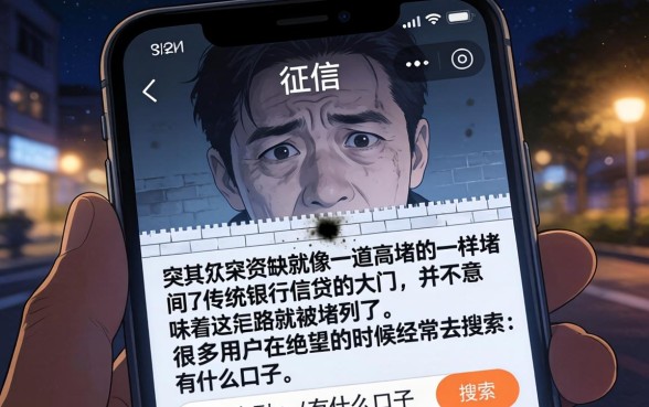 有啥口子黑户能下款，归集5个黑征信也能贷款的网贷app