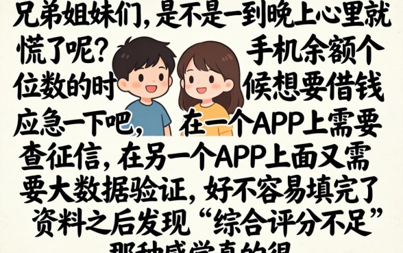 晚上口子下钱快的，汇整5个黑户都能下的平台