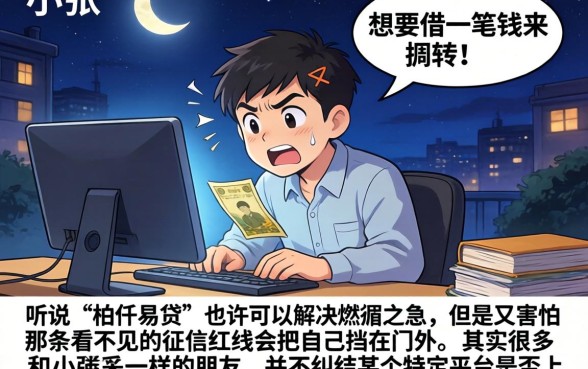 柏仟易贷上征信吗，归纳5个不看负债的长期网贷软件