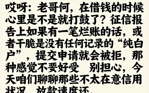 对于纯白户来说，精选5个不查征信好下款的网贷软件