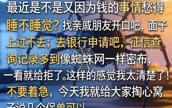 保单能借款的口子，归纳5个无视黑户也能下款的口子