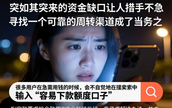容易下款额度口子，甄选5个比较好的小额贷款平台