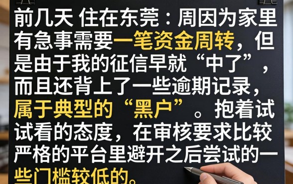 好借钱的借贷平台，条列五个黑户也能借款的口子