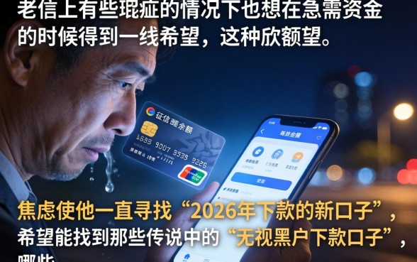 2026下款的新口子，概览5个无视黑户下款口子