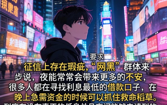 利息最低的借款口子，细致阐述五个网黑夜间可下款的口子