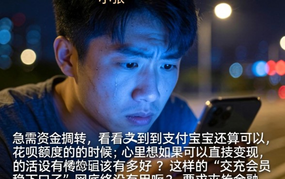 交完会员稳下的口子，归纳5个凭支付宝花呗贷款的平台