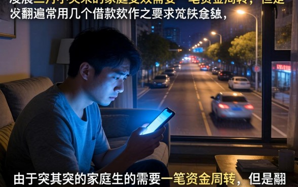 半夜能下的良心口子，规整5个简单容易贷款软件