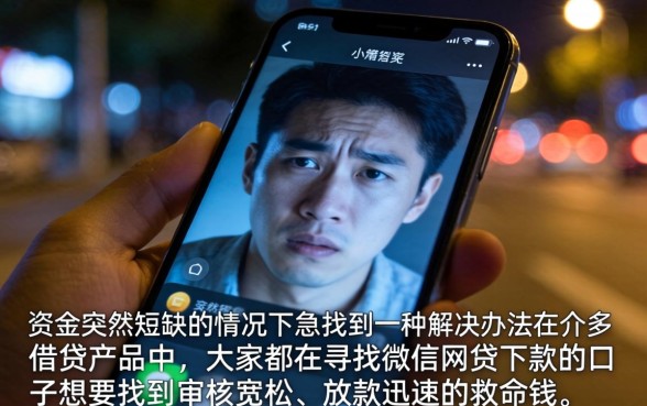 微信网贷下款的口子，条列5个贷款10万比较容易的软件
