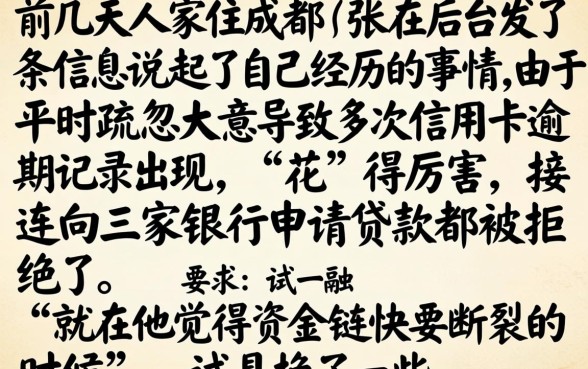 容易借钱借款app，细致阐述五个征信花居然都下款了的口子
