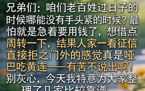 最好通过的借钱平台，详细阐述5个黑户可以借款的网贷app