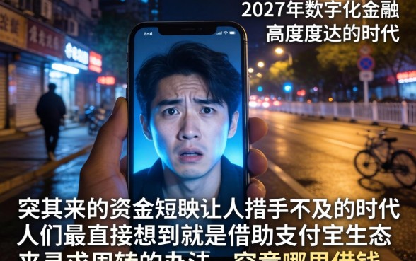 哪里借钱好借一点，枚举5个支付宝快贷轻松借平台