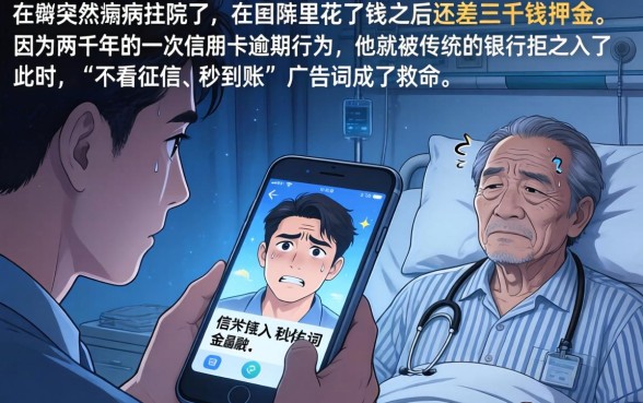 小额贷款秒到不征信，胪列5个不看征信的借钱软件
