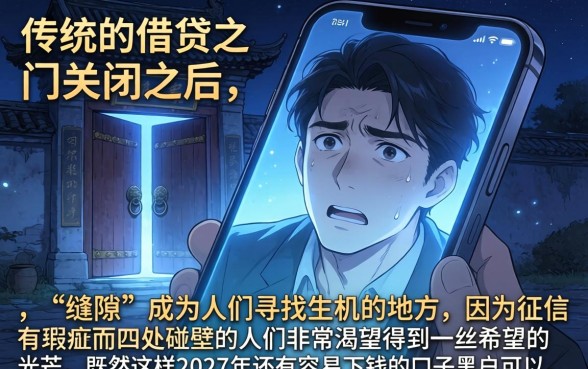 容易下钱的口子黑户，归集5个无视黑户也能下款的口子