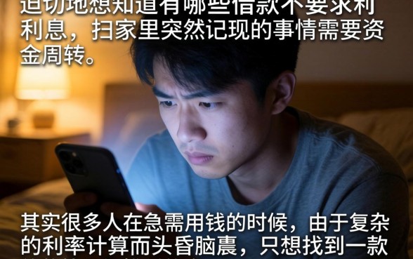 有啥借款不看利息，倾情分享5个7月能贷款的app