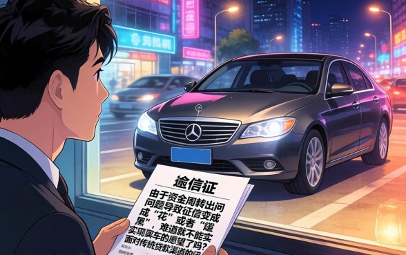 征信黑花了如何购车，细致阐述五个小额贷款不查征信的app