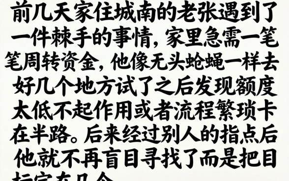 小期贷额度在手，归集五个直接下款的app