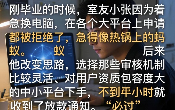借钱口子大学生能过，揭秘五个网贷黑户必过口子