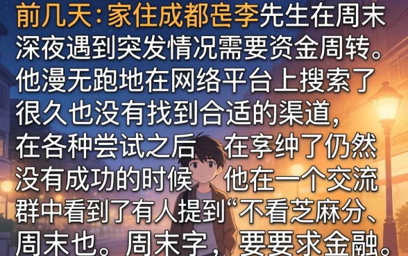 周末稳下款的口子，深入剖析5个金融创新秒下不要芝麻分的app