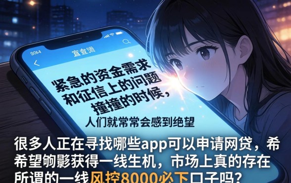 什么app可以网贷，鼎力推荐5个无视风控8000必下口子
