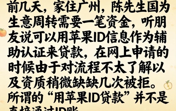 用苹果id怎么贷款，细致阐述五个网贷黑户必过平台