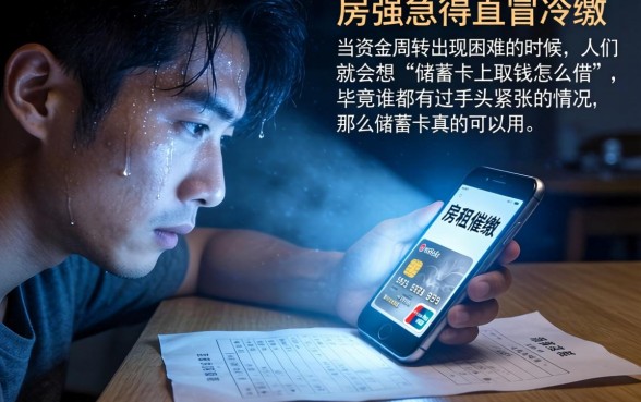 储蓄卡借钱怎么借，梳理五个无视黑户包下款的口子