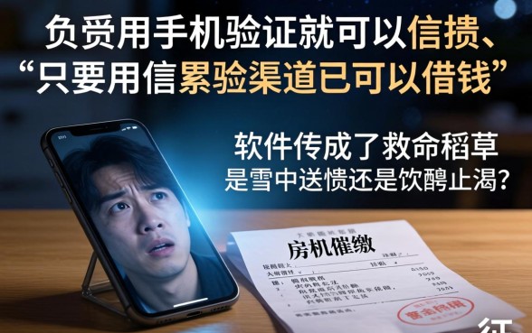 手机验证就可以借钱，甄选五个征信不好负债高的app
