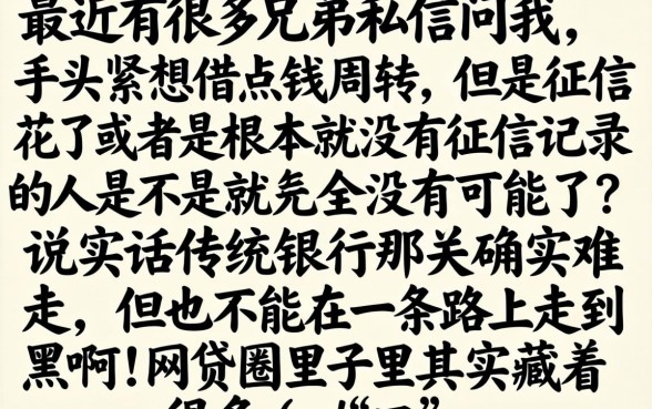 小额贷款只还借的钱，详细阐述五个网贷无视不查征信口子