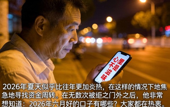 2026年6月好下的口子，热忱推荐五个不看年龄征信负债的软件