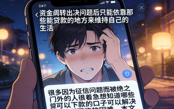 哪些可以下款的口子，陈列5个无视评分的贷款app