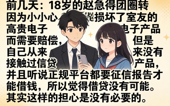 有征信报告下的口子，罗列5个18岁借款神器快速下款app