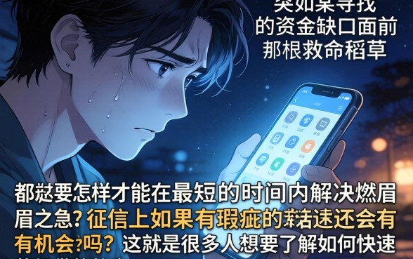 怎么能快速借点钱，筛选五个无视负债快速下款长期网贷的app