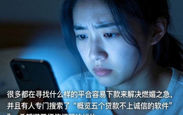 什么平台容易下款，概览5个贷款不上诚信平台的软件