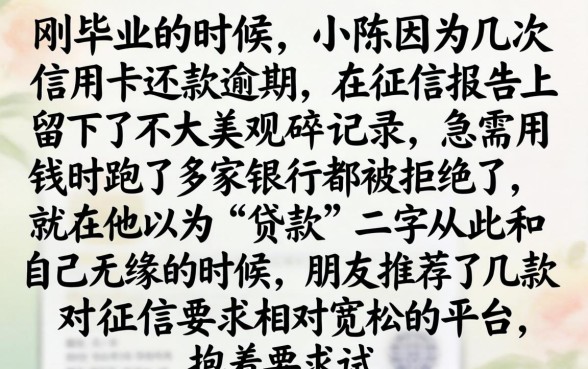 学生贷款软件容易贷，概括五个征信瑕疵也能借网贷轻松下款的软件