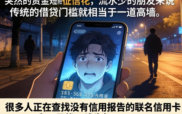 不查征信的联名卡，细致阐述五个急用小钱不求征信流水轻松贷的软件