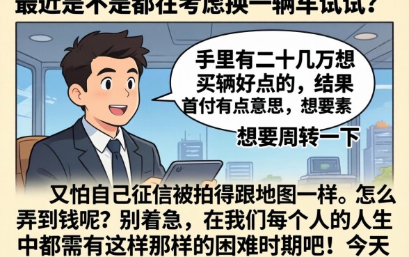 二十几万车哪款好，陈列五个不审核直接下款的口子