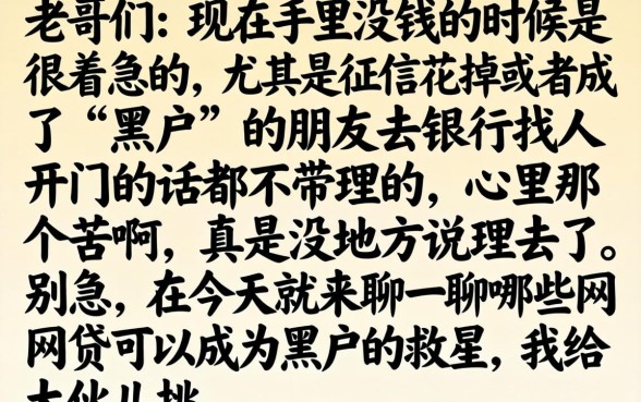 什么网贷能成为黑户，遴选5个秒批网贷轻松贷的软件