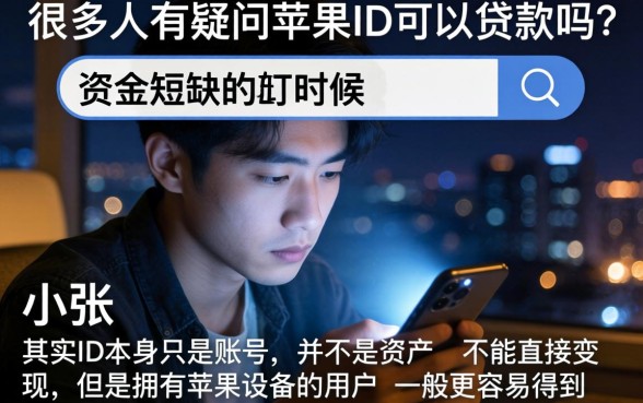 苹果id可以贷款吗，鼎力推荐五个18岁必下款的网贷app