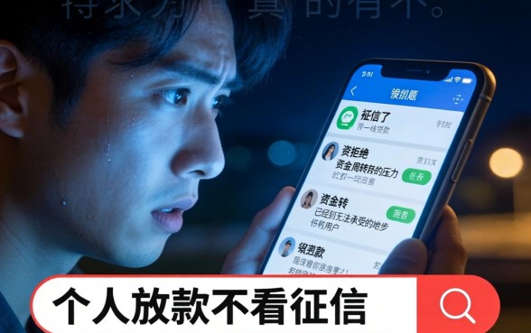 个人放款不看征信，概览5个秒批通过的网贷app