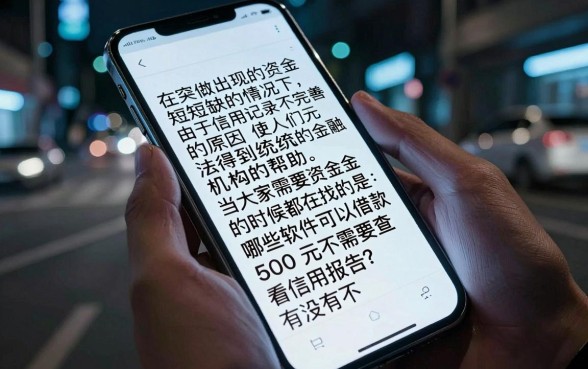 什么软件借500不看征信记录，罗列5个无视黑白户网贷app