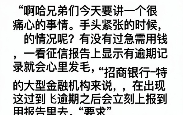 招商银行逾期多久会上征信，详尽说明五个黑户借2万元秒下网贷口子app