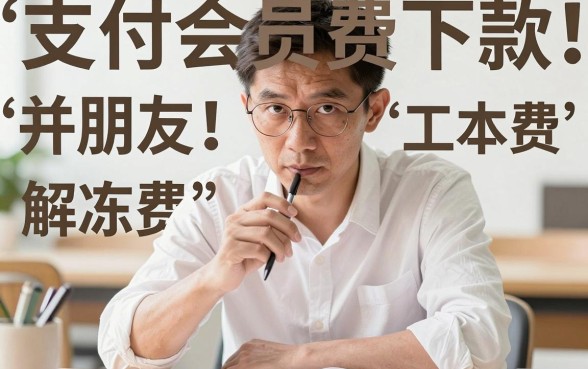 支付会员费可以下款的口子，梳理5个大额无视一切还款的平台