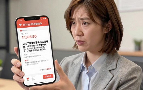 京东白条逾期被发至高律师，概括5个新手机号容易下款的平台
