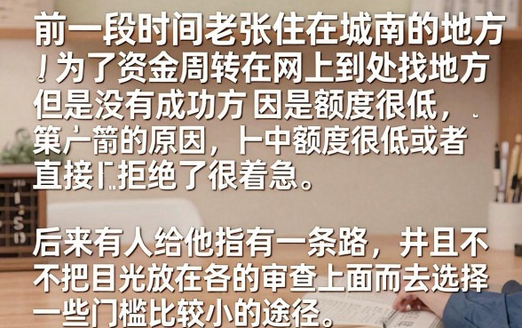 必下款的高炮网贷口子，归集五个高炮双黑逾期必下款app