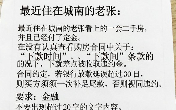 购房合同中的下款时间有何规定需要注意，胪列五个黑征信也能贷款的网贷app