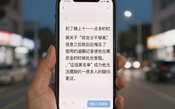 征信黑花了如何快速变白，枚举5个征信瑕疵也能借网贷轻松下款的平台