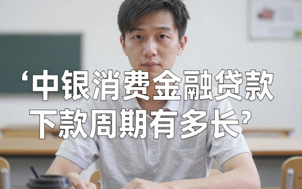 中银消费金融贷款下款周期是多久，详细阐述5个可以不看征信就能下款的app