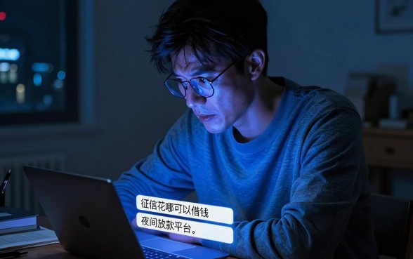 征信严重花了如何借款，梳理五个不审核夜间直接放款的网贷平台