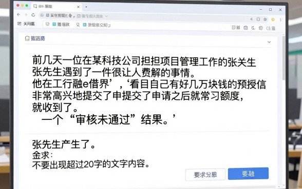 工行融e借有额度但审核不通过会上征信吗，罗列5个利息低的网贷软件